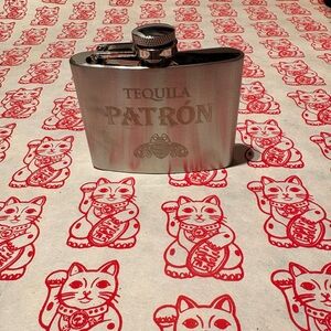 Patron stainless steel flask